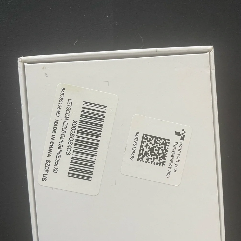 Letscom Smart Watch in Black